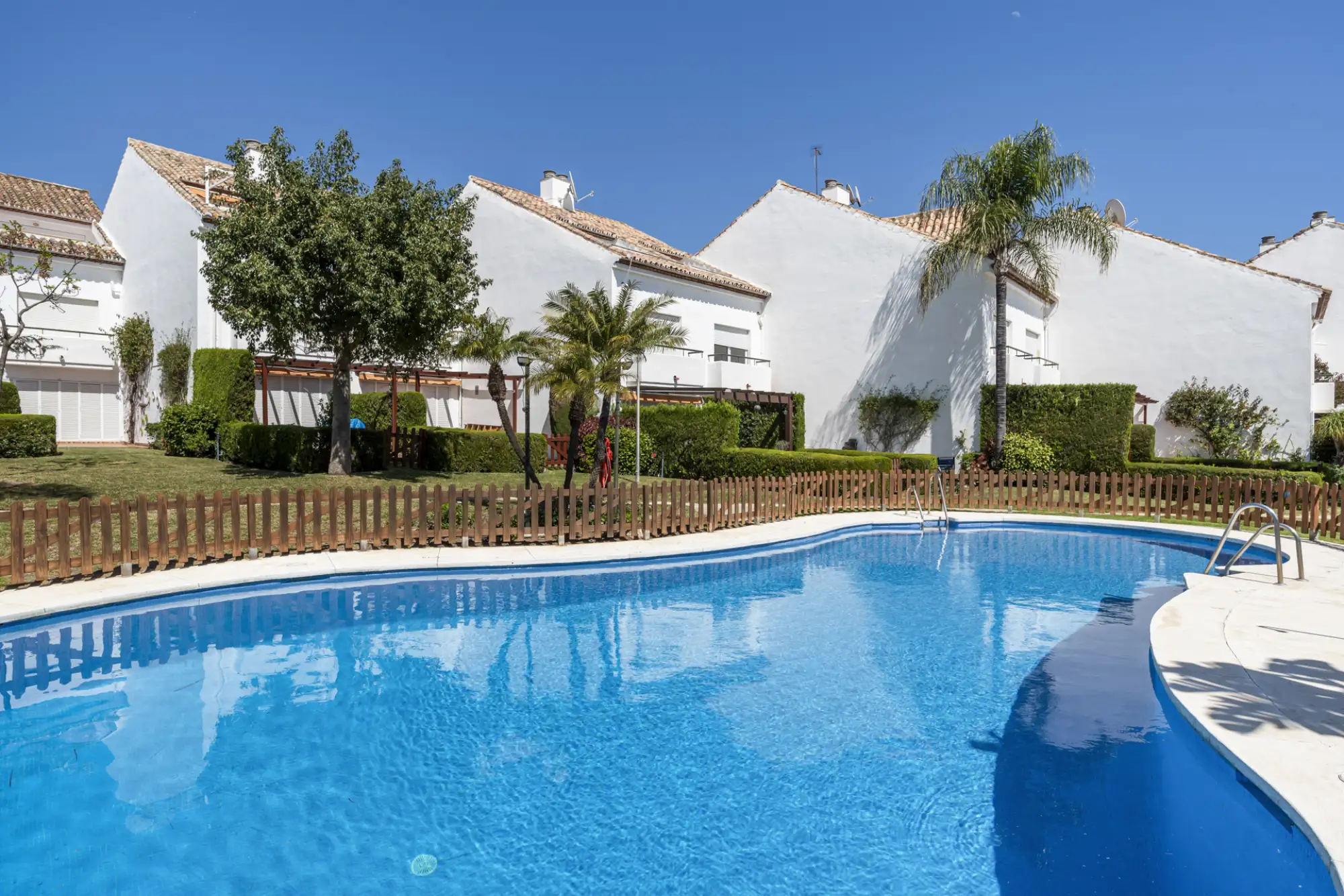 Frontline Beach Townhouse in Estepona West - Top Properties Estepona
