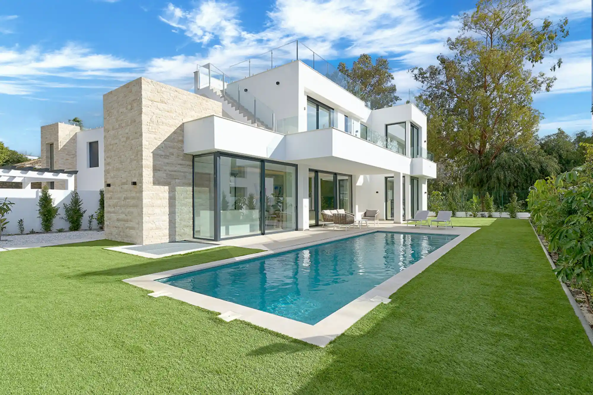 Luxury Detached Villa New Golden Mile - Top Properties Estepona